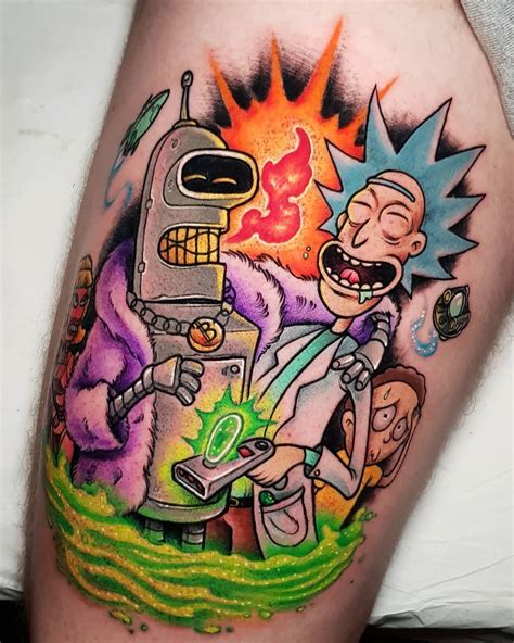 21 Rick and Morty's tattoos | iNKPPL