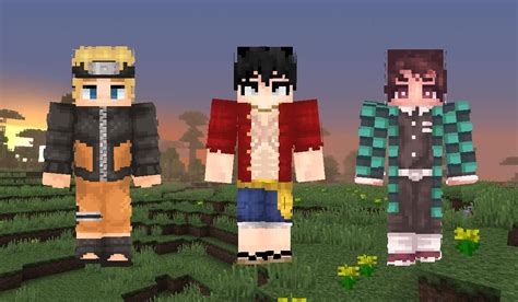 Personaliza tu Minecraft con los mejores skins de anime para descargar | Mejordescarga.com