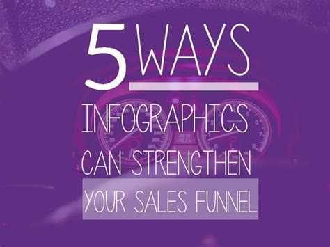 5 Ways Infographics Can Strengthen Your Sales Funnel [Actionable Tips to Infographics]