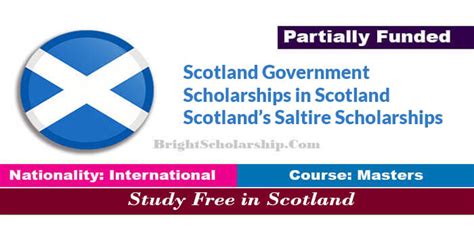 Scotland Government Scholarships 2023 in Scotland (Funded)