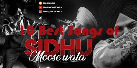 10 Best Sidhu Moose Wala Songs every 'Sidhu' Lover Must Listen ...