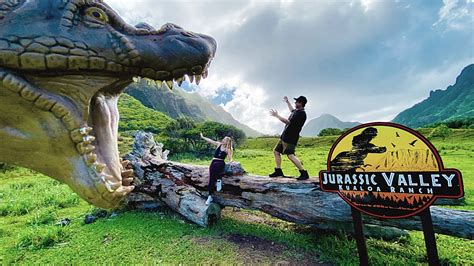 HAWAII'S JURASSIC VALLEY - KUALOA RANCH TOUR #travelvlog - YouTube