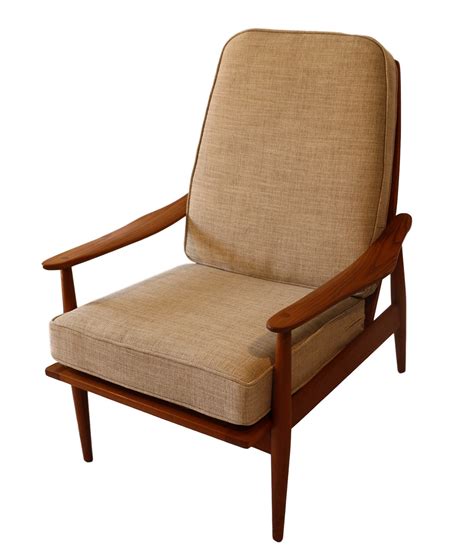 Mid Century Modern High Back Lounge Chair - Mary Kay's Furniture