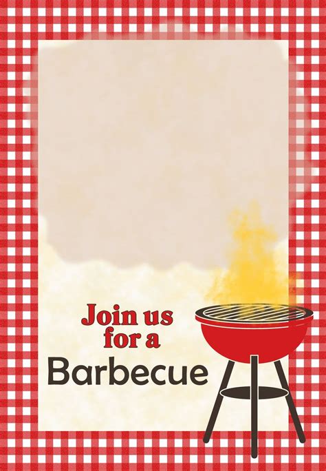 Free Printable Cookout Invitations | Free Printable