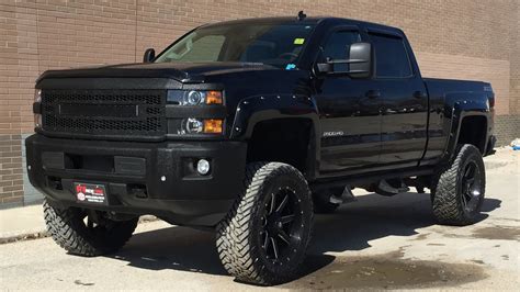 Black 2015 Chevy Silverado Lifted