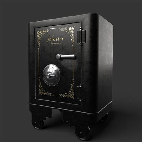 ArtStation - Old Vintage Safe