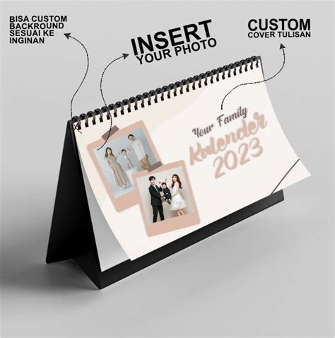 Jual Cetak Kalender Duduk Custom ukuran A5 exclusive di Lapak EVIFAL ...