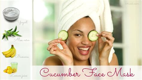 Natural cucumber face mask: 15 homemade recipes