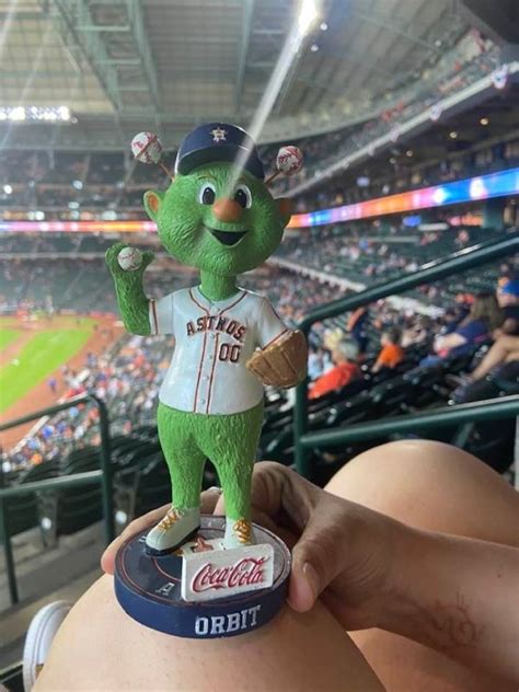 April 24, 2022 Houston Astros - Orbit Bobblehead - Stadium Giveaway Exchange