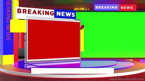 Breaking News Green Screen | After Effects 2021 Video Template - YouTube