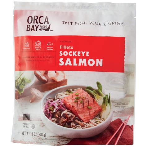 Orca Bay Wild Caught Sockeye Salmon Fillet - Shop Fish at H-E-B