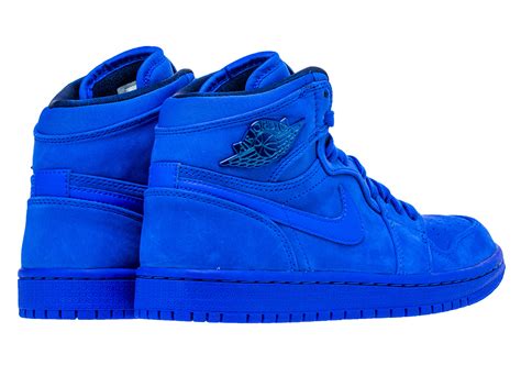 Air Jordan 1 High Premium Blue Suede Release Info | SneakerNews.com