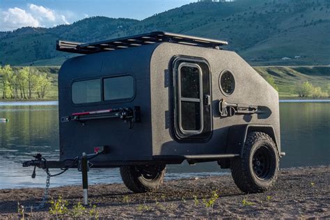 This all-electric off-road teardrop trailer redefines the luxury of your camping experience ...