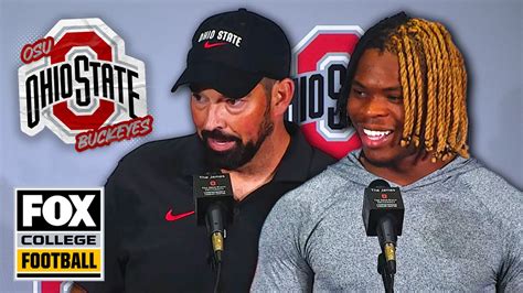 Postgame Interview: Ryan Day & Quinshon Judkins on Ohio State's ...