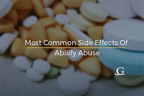 Most Common Side Effects Of Abilify Abuse | Goldwater Law Firm