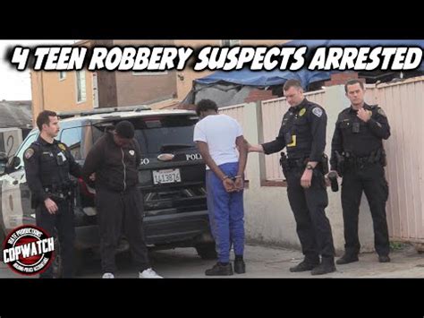 4 Teen Robbery Suspects Arrested | Copwatch | United Against Police Terror – San Diego