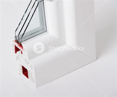 Plastic window profile Royalty-Free Stock Image - Storyblocks