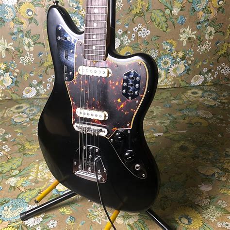 Fender Jaguar (Partscaster) Black | Reverb