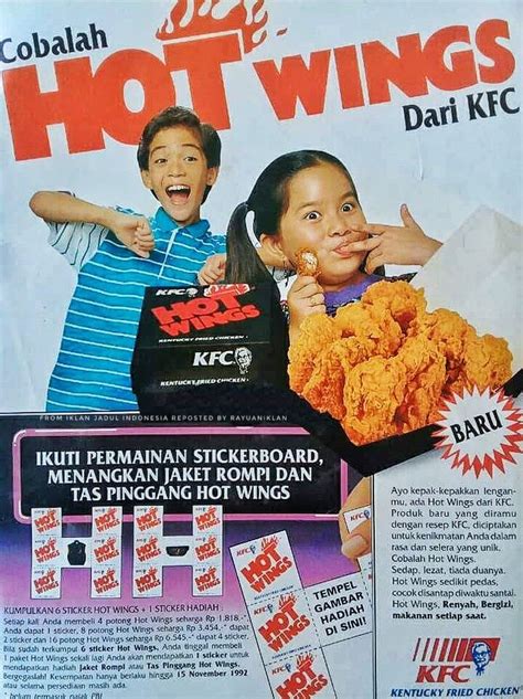 KFC Indonesia - Hot Wings in 2022 | Kfc, Periklanan, Pengikut