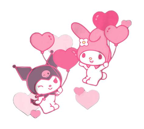 My Melody And Kuromi Stickers Png