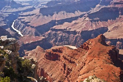 Pima Point - Sunrise & Sunset, Overlook, View & Map, Grand Canyon AZ