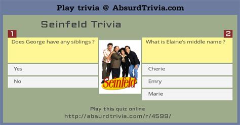 Seinfeld Trivia