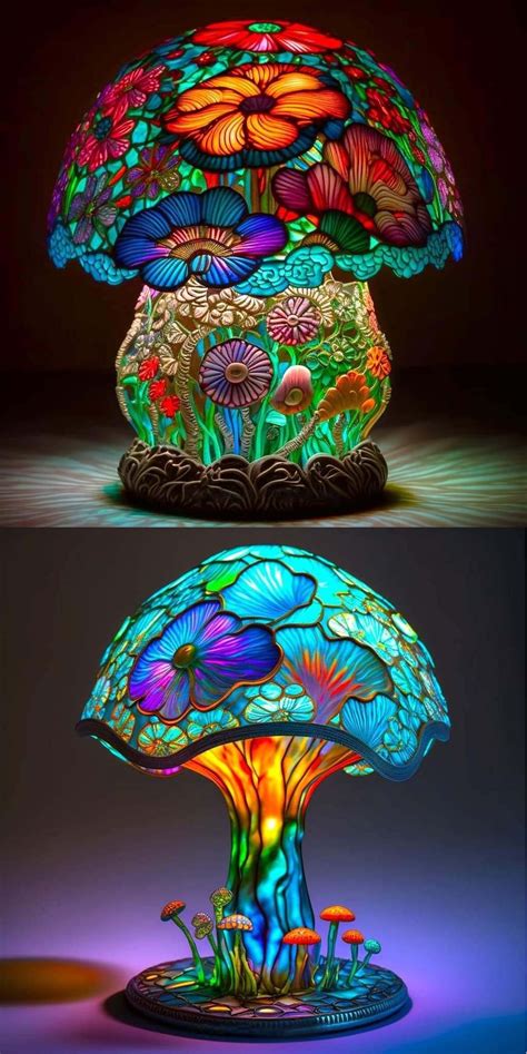 ⏳Stained Glass Plant Series Table Lamp-Buy two pieces and get free shipping | Stained glass diy ...