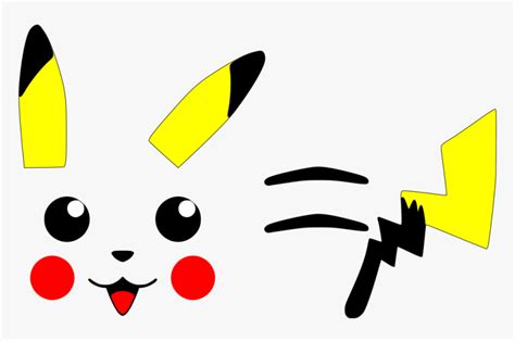 Orejas De Pikachu Png , Transparent Cartoons - Pikachu Ears Clipart, Png Download , Transparent ...