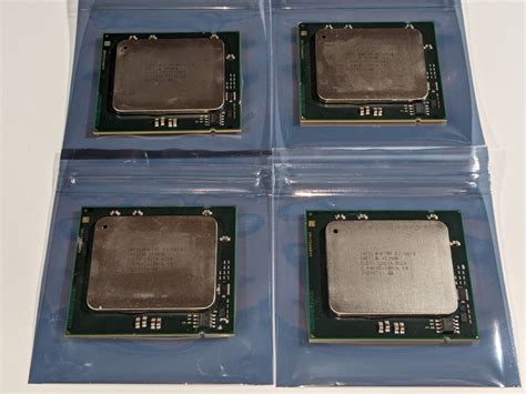 Lot of 4 Intel Xeon E7-4870 SLC3T 2.4GHz 10 Core LGA 1567 CPU Processor ...