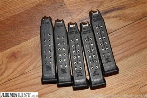 ARMSLIST - For Sale: Glock 20 magazines 10mm 15 round