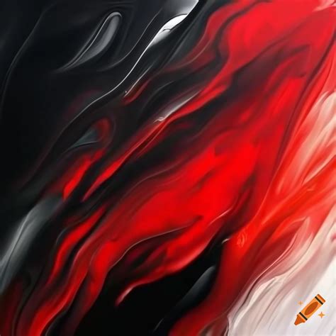 Red, black and white abstract background