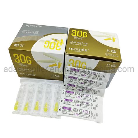 30g Needle 30g Safety Sterile Easy to Use No Pain Disposable Needle - China 30g Needle and ...