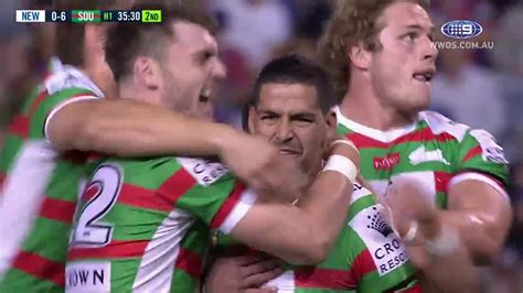 NRL Highlights: Newcastle Knights v South Sydney Rabbitohs - Round 9 - YouTube