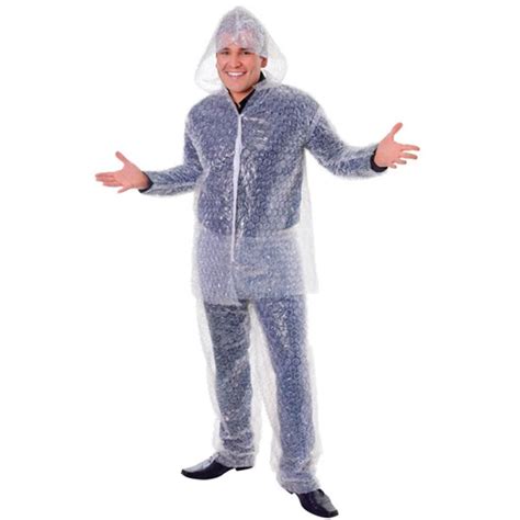 Bubble Wrap Suit - Adult Costume | Party Delights