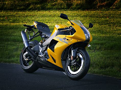 ebr, 1198rx, Yellow, Bike, Motorcycles, Grass, Landscapes, Nature ...