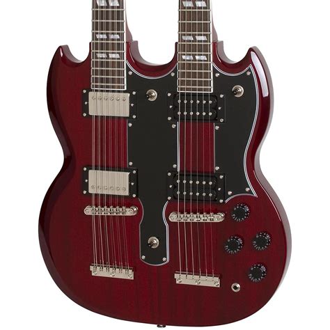 Epiphone Limited Edition G-1275 Double Neck Electric Guitar - Woodwind & Brasswind