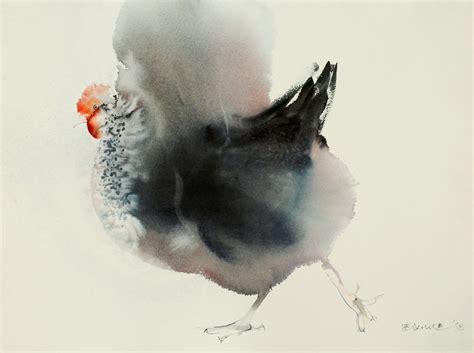 Black Ink and Watercolor Bleed into Hazy Creatures in Endre Penovác’s ...