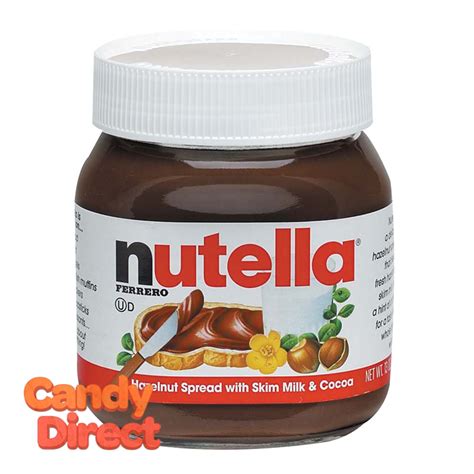 Nutella Jar Spread 13oz - 15ct – CandyDirect