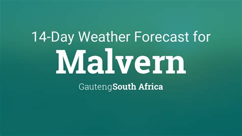 Malvern, South Africa 14 day weather forecast