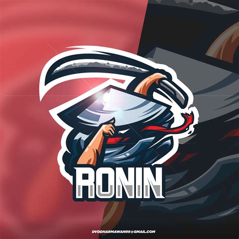 Elegant Ronin Esport Logo Design