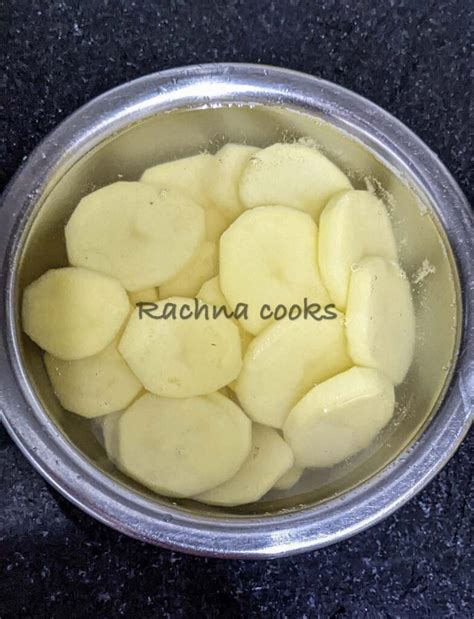 Air fryer Potato Slices - Rachna cooks