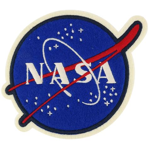 Officially Licensed NASA Insignia Emblem Oversized 5 Inch Felt Patch