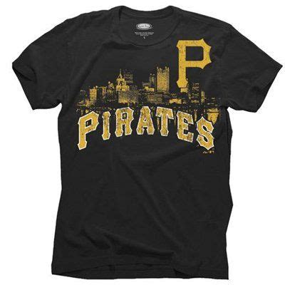 Majestic Threads Pittsburgh Pirates Soft Hand Skyline T-Shirt - Black | Pittsburgh pirates, T ...