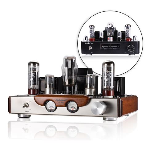 HiFi EL34 Vacuum Tube Amplifier Bluetooth Class A Stereo Home Audio Amp ...