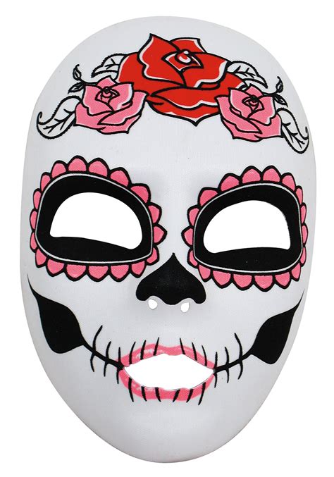 10 Dia De Los Muertos Masks Template - Template Guru