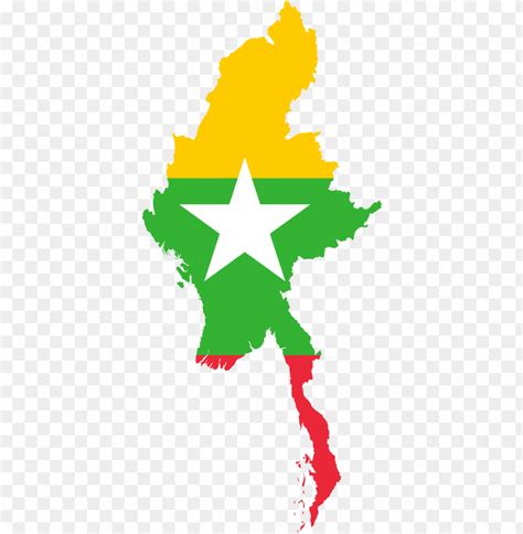 Myanmar Map cutout PNG & clipart images | TOPpng