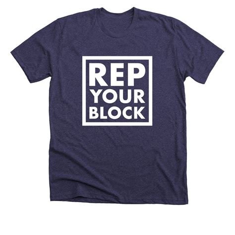 Merch - #RepYourBlock