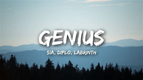 LSD - Genius (Lyrics) ft. Sia, Diplo, Labrinth Chords - Chordify