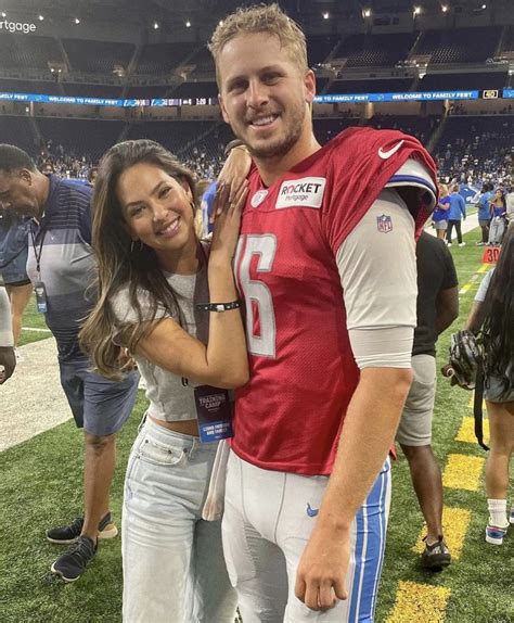 Lions' Jared Goff enjoys Italian getaway with fiancée Christen Harper