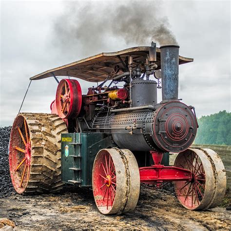 Rumley Steam Tractor Photograph by Paul Freidlund